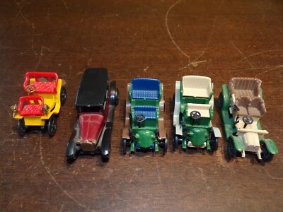 5 petites voitures miniatures ( lancia lambda 1925 , double phaeton 1908 ... ) - Photo 1/4