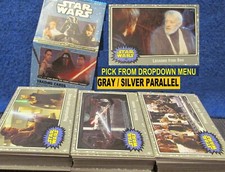 2015 Topps Star Wars Journey to the Force Awakens Gray Parallel U-PICK-1 (12/22)