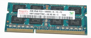 Module RAM DDR3 2 Go SoDimm PC3-10600S Hynix - Photo 1/1