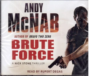 Andy McNab Brute Force audiobook CD NEW abridged - Imagen 1 de 2