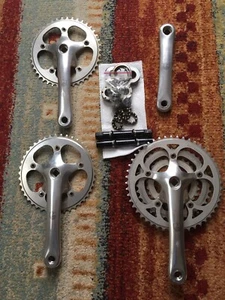 Campagnolo Tandem Chainset And Bottom Brackets - Picture 1 of 12