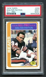 1978 Topps Football Walter Payton #200 PSA 9 OC MINT Chicago Bears - Picture 1 of 2