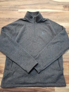 Disney Parks Maglione Uomo Pile Mezza Zip 1971 Disney WorldLogo Topolino S - Foto 1 di 5