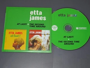 ETTA JAMES - AT LAST & THE SECOND TIME AROUND / CARDSLEAVE-CD (MINT-) - Foto 1 di 2