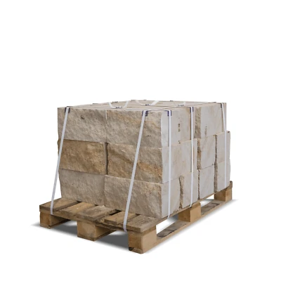 Palette 900 kg Sandstein Mauersteine 40×20×20 cm – Garten | Terrasse Sandsteine - Bild 1 von 4