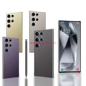 Global S24 Ultra Smartphone 7.3" 12+512GB Android Factory Unlocked Mobile Phones - Bild 1 von 26