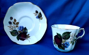 Royal Grafton Tea Cup & Saucer Apple, Grapes & Berries Pattern 1577 - Picture 1 of 11
