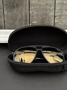 BOLLE PC 378 Vintage Gold Lenses Nylon Aviator Sunglasses - Picture 1 of 7