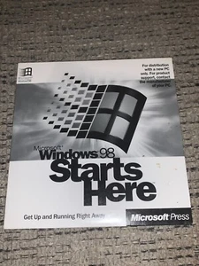 Microsoft Windows 98 Starts Here Microsoft Press PC Computer Disc - Picture 1 of 4