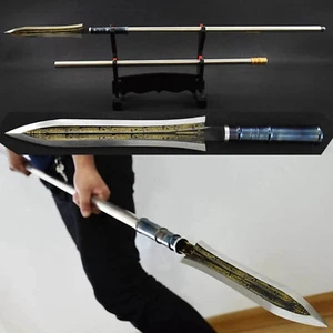 High Manganese Steel Chinese Sword Cold weapon Spears- Overlord Gun "霸王枪" - Picture 1 of 10