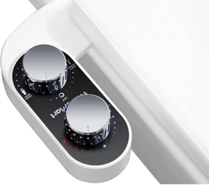 Bidet Attachment for Toilet - Self-Cleaning Dual-Nozzle, Cold and Warm Fresh Wat - Picture 1 of 7