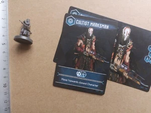 CULTIST MARKSMAN MINIATURE+CARDS/KICKSTARER EXCLUSIVE/HORIZON ZERO DAWN/G402 - Imagen 1 de 1