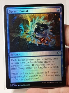 MTG - Bloomburrow - Splash Portal - Foil - #0073 - Picture 1 of 3