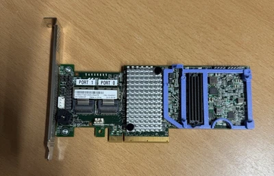 IBM RAID Controller Karte M5110 6 Gb/s L3-25422-53A FRU: 00AE807 EC: N28630P - Bild 1 von 3