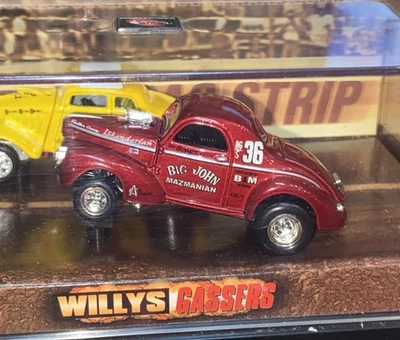 Hot Wheels-Hot Wheels-100% Willy's Gassers-Big John Mazmanian-1941 Willy's-NUEVO Foto 1 de 4
