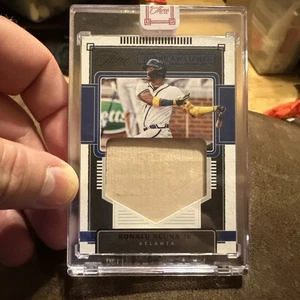 2022 Panini Three and Two Ronald Acuna Jr Jumbo Swatches /7 Braves SP - Picture 1 of 7