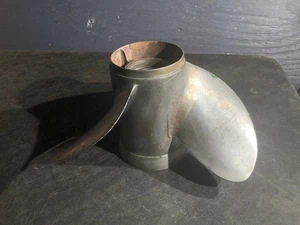 OMC JOHNSON / EVINRUDE14 1/4" X 21P STAINLESS PROPELLER P/N: 389923 - Picture 1 of 11