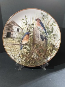 IL VECCHIO PIATTO DA COLLEZIONE BARNYARD FRANKLIN COME NUOVO CIMELIO 8" - Foto 1 di 3