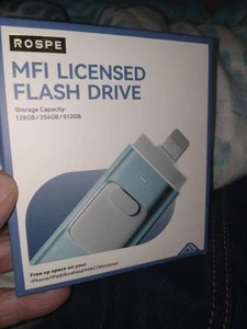 MFi Certified 128GB Photo Stick for iPhone & Apple Devices Flash Thumb Drive - Afbeelding 1 van 8