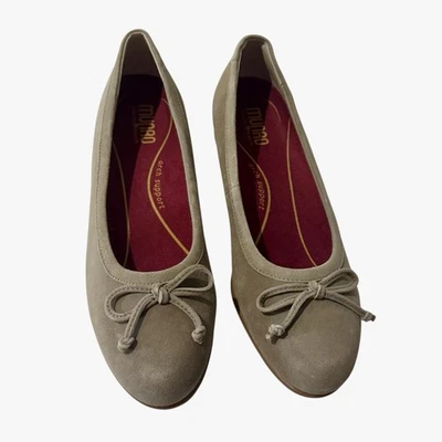 Munro Zapatos 9 N Gamuza Cuero Joslynn Mocasín M531846 Nuevo Soporte Arco Foto 1 de 4