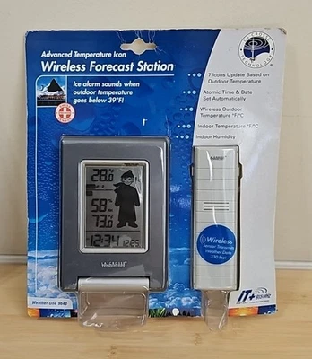 La Crosse 9640 Technology Wireless Digital Thermometer Indoor in/outdoor Weather - Image 1 of 2