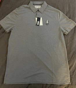 Original Penguin Munsingwear Golf Polo Shirt Mens Size Medium Performance Gray - Picture 1 of 7