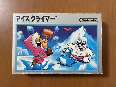 Nintendo Famicom Ice Climber w/Manual Box Japanese FC NTSC-J Japan - Image 1 of 4