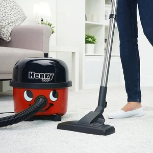Numatic Henry 200 Compact Canister Vacuum – 6-Litre Bag, Reliable Home & Busines - Picture 1 of 10