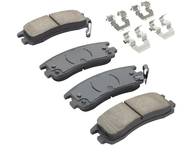 Rear Brake Pad Set For 2001-2005 Pontiac Aztek 2002 2003 2004 FX484JZ - Image 1 of 1