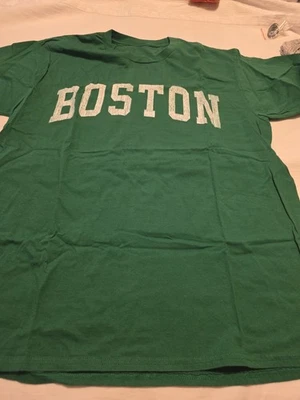 Camiseta Boston, camiseta verde grande para hombre Foto 1 de 2