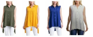 Fever Damen ärmellose Bluse A5 - Bild 1 von 4