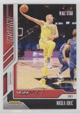2020-21 Panini Instant NBA All-Stars /615 Nikola Jokic #18 - Image 1 of 3