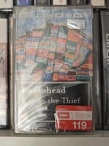 Radiohead Hail To The Thief FACTORY SEALED cassette album **Ref Images - Picture 1 of 11