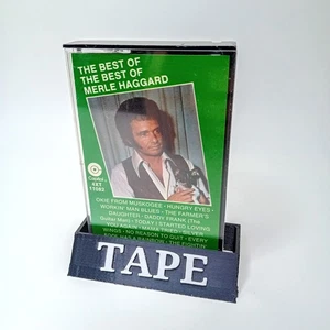 THE BEST OF MERLE HAGGARD CASSETTE TAPE 1972 - RARE RETRO MUSIC ALBUM - Picture 1 of 4