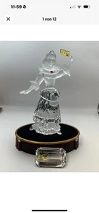 Swarovski Jahresfigur 2000 Columbine mit Ständer und Schild BRANDNEU und OVP - Bild 1 von 4