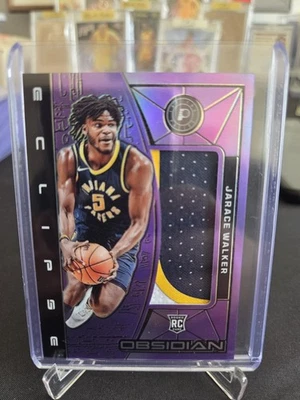 2023-24 Panini Obsidian - Jarace Walker Electric Etch Purple Flood /49 (MEM, RC) - Image 1 of 3