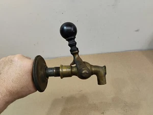 Antiker Messing Bier Zapfhahn Zapfen Haydenville & Co alles original! - Bild 1 von 23