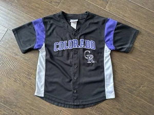 Colorado Rockies MLB Jugend Kinder Trikot Größe Medium (8-10). Kostenloser Versand! - Bild 1 von 4