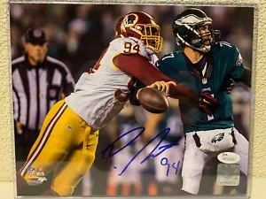 Preston Smith Signed Washington Redskins 8x10 Photo JSA - Picture 1 of 5