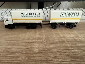 Herpa 1:87 MAN Schenker Eurocargo Buone Condizioni Senza OVP - Foto 1 di 6