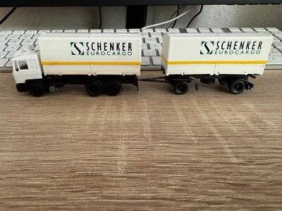 Herpa 1:87 MAN Schenker Eurocargo Buone Condizioni Senza OVP - Immagine 1 di 4