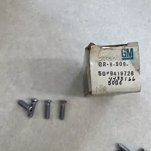 Nuevo de lote antiguo Corvette 1966 1967 1969 1970 portaequipajes tornillos de montaje 9419728 (4) - Imagen 1 de 2