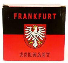 RARE VINTAGE 1980's NEW UNUSED FRANKFURT GERMANY CERAMIC TEA / COFFEE MUG. NIB 
