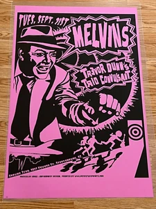 Póster de concierto original Melvins 21 de septiembre de 2004 Ground Zero Carolina del Sur P2 - Imagen 1 de 6
