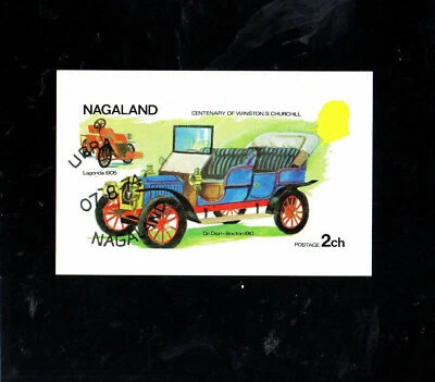 NAGALAND OF INDIA 1974  AUTO CLASSICS   MINT  VF NH  O.G S/S CTO  (nag4) - Image 1 of 2