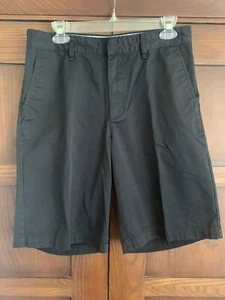 RVCA Solid Black Chino Shorts Men's Size 32 10" Inseam - Picture 1 of 8
