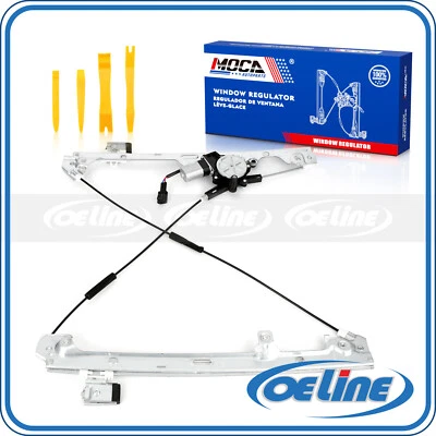 Conjunto de motor regulador de ventana eléctrica delantero derecho 741-645 apto para Cadillac GMC Chevy Foto 1 de 4