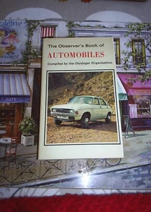 Observer's Book of Automobiles Hardback 1974 18th Edition Warne 21 Dust Jacket - Picture 1 of 2
