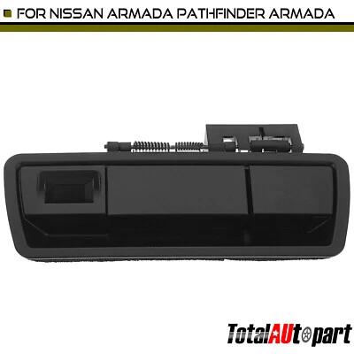 Manija de puerta trasera negra imprimada para Nissan Armada 2005-2015 Pathfinder Armada trasera Foto 1 de 4