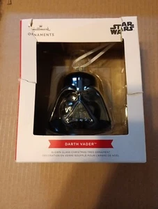 segno distintivo star wars darth vader ornamento in vetro soffiato - Foto 1 di 4